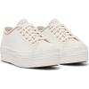 image:imageKeds Womens Triple Up Lace Up SneakerWhiteGold Leather