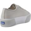 image:imageKeds Womens Triple Up Lace Up SneakerWhiteGrey Bubble Foxing