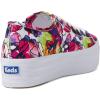 image:imageKeds Womens Triple Up Lace Up SneakerWhitePurple