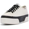 White/Black Bumper Foxing Stripe