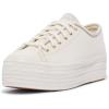 White/Gold Leather