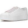 White/Pink/Blue Leather