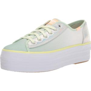 image:imageKeds Womens Triple Up Lace Up SneakerGreenMulti