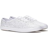 image:imageKeds Womens Champion Seasonal LaceUp Fashion SneakerWhite Glitter Textile