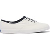 image:imageKeds Womens Champion Seasonal LaceUp Fashion SneakerWhiteNavy Varsity Canvas