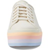 image:imageKeds Womens Triple Up Lace Up SneakerWhiteMulti Stripe Foxing