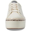 image:imageKeds Womens Triple Up Lace Up SneakerWhiteTan Leopard Stripe Foxing