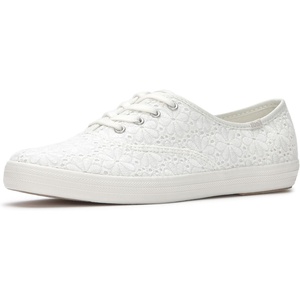 image:imageKeds Womens Champion Seasonal LaceUp Fashion SneakerSnow White Eyelet
