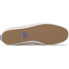 image:imageKeds Womens Champion Canvas Slip On Sneakers Shoes Casual  WhiteBlush Leather Foxing Stripe