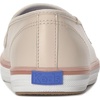 image:imageKeds Womens Champion Canvas Slip On Sneakers Shoes Casual  WhiteBlush Leather Foxing Stripe