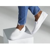 image:imageKeds Womens Champion Canvas Slip On Sneakers Shoes Casual  WhiteWhite Leather