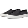 image:imageKeds Womens Double Decker Canvas Slip On Sneakers Shoes Casual  BlackBlack Emboss Leather