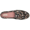 image:imageKeds Womens Double Decker Canvas Slip On Sneakers Shoes Casual  BlackBlackMulti Floral Canvas