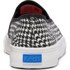 image:imageKeds Womens Double Decker Canvas Slip On Sneakers Shoes Casual  BlackBlackWhite Houndstooth Canvas
