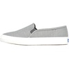 image:imageKeds Womens Double Decker Canvas Slip On Sneakers Shoes Casual  BlackDark Grey