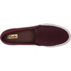 image:imageKeds Womens Double Decker Canvas Slip On Sneakers Shoes Casual  BlackFig Suede