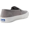 image:imageKeds Womens Double Decker Canvas Slip On Sneakers Shoes Casual  BlackGrey Houndstooth Suede