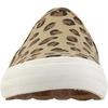 image:imageKeds Womens Double Decker Canvas Slip On Sneakers Shoes Casual  BlackLeopard TanBlack