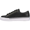 image:imageKeds Womens Jump Kick Lace Up SneakersBlackGold Leather