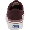 image:imageKeds Womens Jump Kick Lace Up SneakersBurgundy