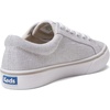 image:imageKeds Womens Jump Kick Lace Up SneakersGrey Textile Linear Static