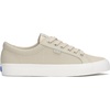 image:imageKeds Womens Jump Kick Lace Up SneakersOatmeal Perf Leather