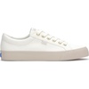 image:imageKeds Womens Jump Kick Lace Up SneakersSnow White Canvas