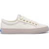 image:imageKeds Womens Jump Kick Lace Up SneakersSnow White Leather