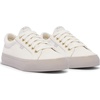 image:imageKeds Womens Jump Kick Lace Up SneakersSnow White Leather