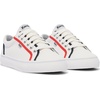 image:imageKeds Womens Jump Kick Lace Up SneakersWhiteRed Canvas