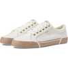 image:imageKeds Womens Jump Kick Lace Up SneakersWhiteTaupe Bumper Foxing