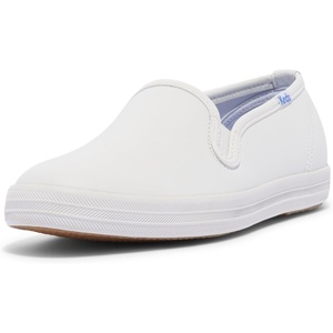 image:imageKeds Womens Champion Canvas Slip On Sneakers Shoes Casual  WhiteWhite Leather