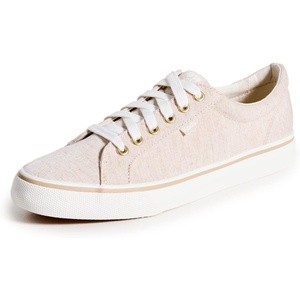 image:imageKeds Womens Jump Kick Lace Up SneakersOatmeal Linen Fleck