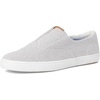 image:imageKeds Womens Champion Round Toe SliponGrey Crosshatch Textile