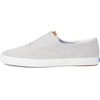 image:imageKeds Womens Champion Round Toe SliponGrey Crosshatch Textile