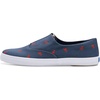 image:imageKeds Womens Champion Round Toe SliponNavyRed Canvas