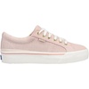 image:imageKeds Womens Jump Kick Lace Up SneakersLight Pink Suede