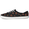 image:imageKeds Womens Triple Kick SneakerBlackRed Heart Denim