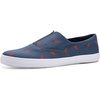 Navy/Red Canvas