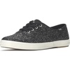 image:imageKeds Womens Champion Seasonal LaceUp Fashion SneakerBlack Glitter Textile