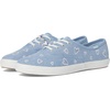 image:imageKeds Womens Triple Kick SneakerBluePink Heart Denim