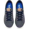 image:imageKeds Womens Center III SneakersNavyCognac Herringbone Chambray