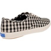 image:imageKeds Womens Triple Kick SneakerBlackParchment Buffalo Plaid Canvas