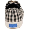 image:imageKeds Womens Triple Kick SneakerBlackParchment Buffalo Plaid Canvas