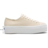 image:imageKeds Womens Triple Up Lace Up SneakerNaturalGold