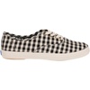 image:imageKeds Womens Triple Kick SneakerBlackParchment Buffalo Plaid Canvas