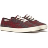 Red/Multi Tartan Plaid Canvas