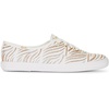 image:imageKeds Womens Champion Glitter Lace UpGold Glitter Wave Print