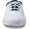 image:imageKeds Womens Champion Glitter Lace UpWhiteGreen Canvas