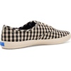 image:imageKeds Womens Champion Seasonal LaceUp Fashion SneakerBlackParchment Buffalo Plaid Canvas
